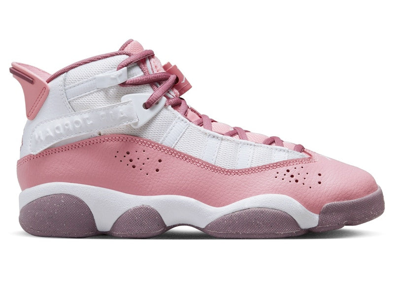 Jordan 6 Rings Coral Chalk White Desert Berry (GS)