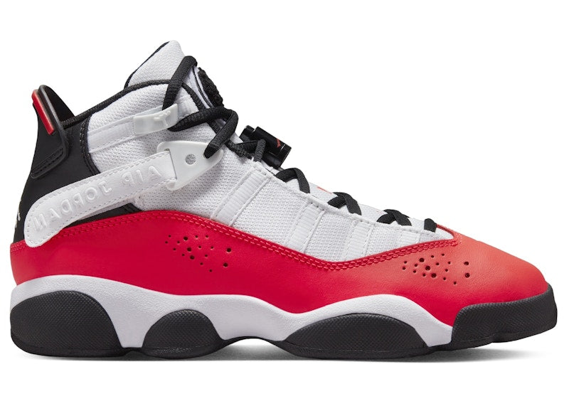 Jordan 6 Rings White Infrared 23 Black (GS)