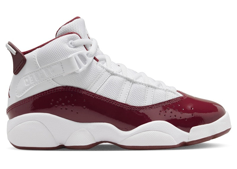 Jordan 6 Rings White Team Red (PS)