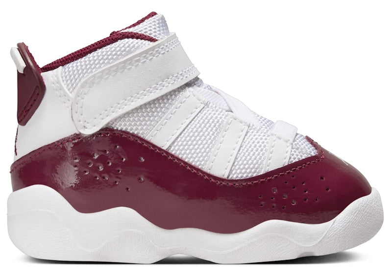 Jordan 6 Rings White Team Red (TD)