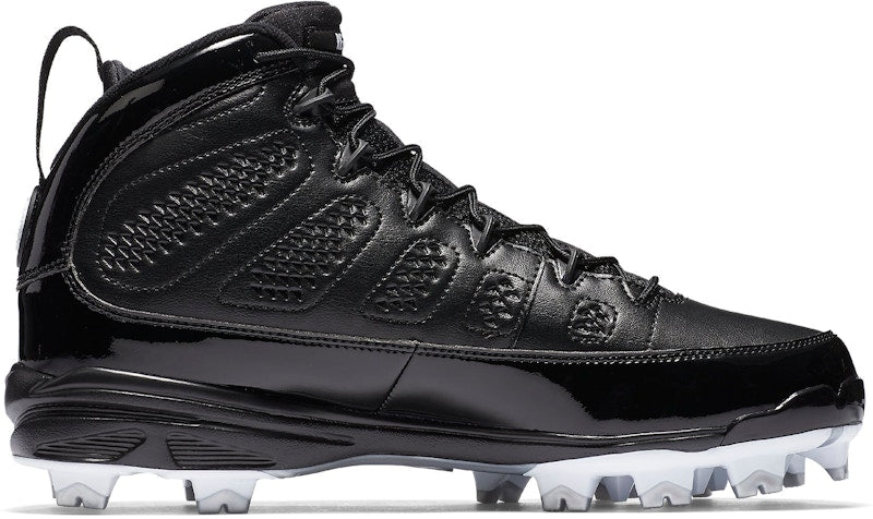 Jordan 9 Retro MCS Cleat RE2PECT Black