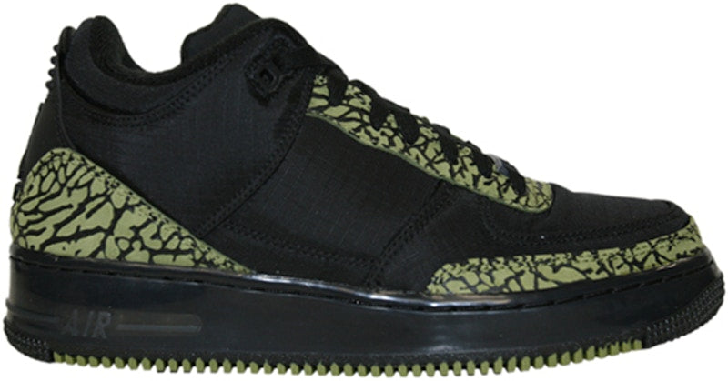 Jordan AJF 3 Black Scenery Green