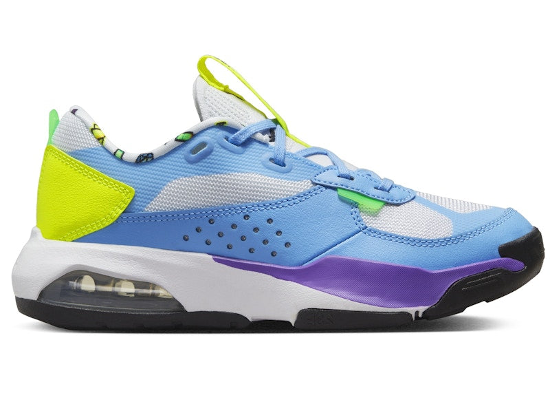 Jordan Air 200E White University Blue Lemon Venom Black (GS)