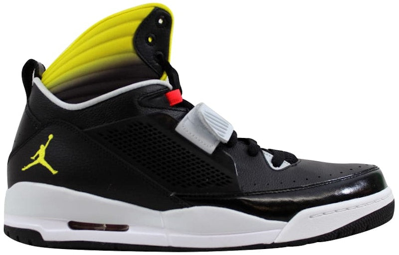 Jordan Flight 97 Black Vibrant Yellow Pure Platinum