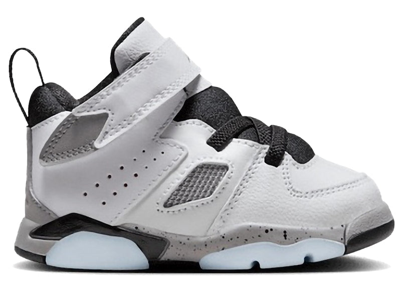 Jordan Flight Club '91 White Black Metallic Silver Gym Red (TD)