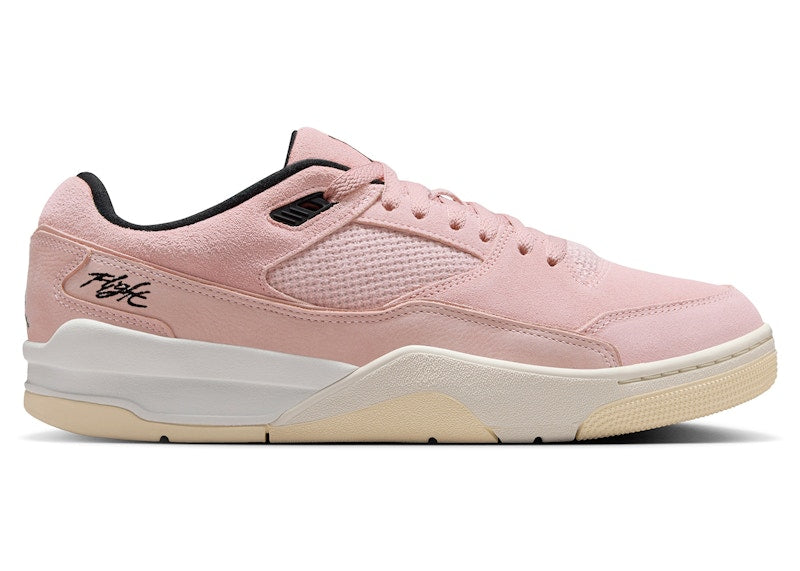 Jordan Flight Court Rust Pink Sail Muslin Black