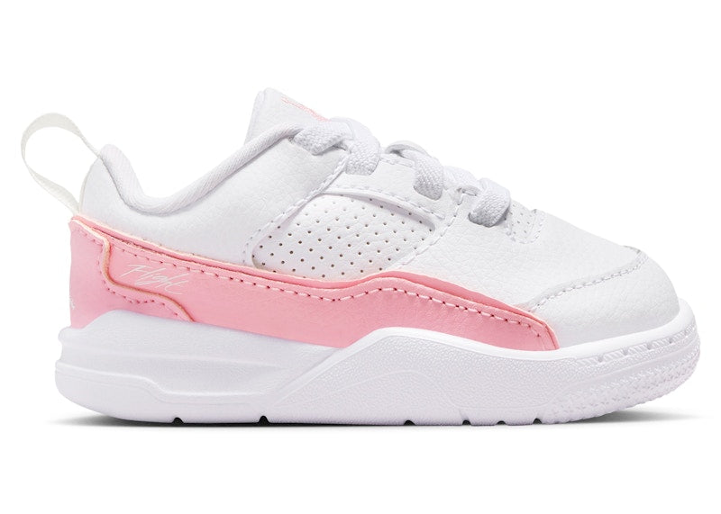 Jordan Flight Court White Medium Soft Pink (TD)