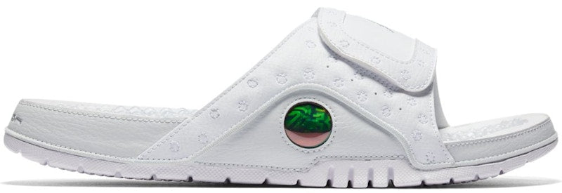 Jordan Hydro 13 Retro Slide White Metallic Silver