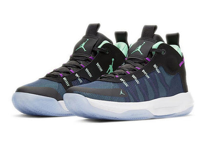 Jordan Jumpman 2020 Black Green Glow Blue Void