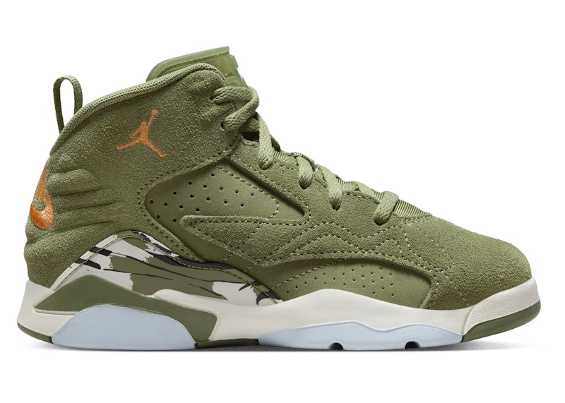Jordan Jumpman MVP Sky J Light Olive Bright Mandarin Black Sail (PS)