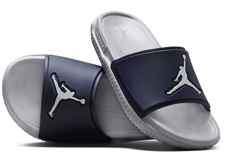 Jordan Jumpman Slide Midnight Navy Cement Grey White (GS)