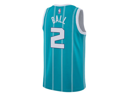 Jordan Lamelo Ball Hornets Icon Edition 2022 Swingman NBA Jersey Rapid Teal/Ball Lamelo