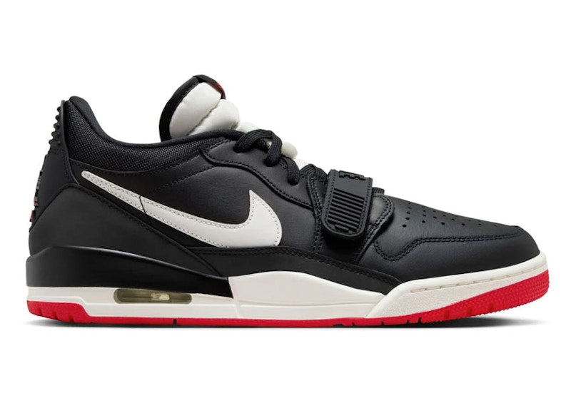 Jordan Legacy 312 Low Black Sail University Red