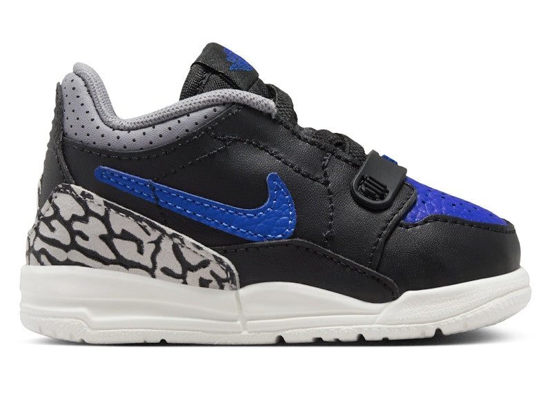 Jordan Legacy 312 Low Black White Cement Grey Game Royal (TD)