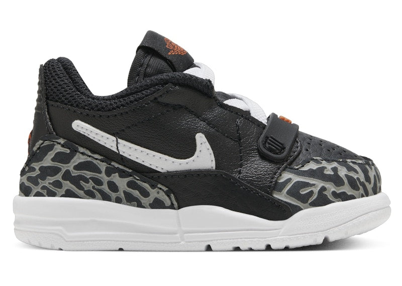 Jordan Legacy 312 Low Black Wolf Grey Safety Orange White (TD)