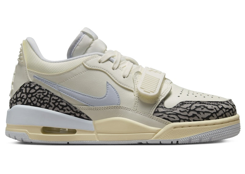 Jordan Legacy 312 Low Sail Cement Grey Black Football Grey (Women's)