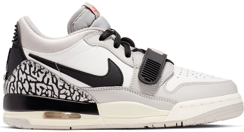 Jordan Legacy 312 Low Tech Grey Fire Red Black (GS)