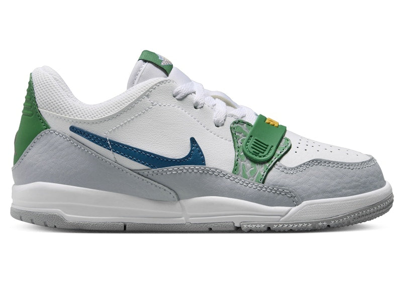 Jordan Legacy 312 Low White Wolf Grey Pine Green Industrial Blue (PS)