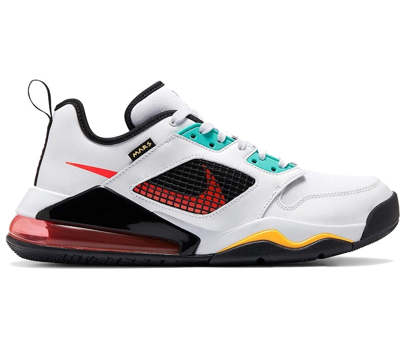 Jordan Mars 270 Low White Jade Orange