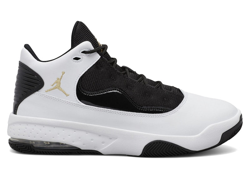 Jordan Max Aura 2 White Black Gold