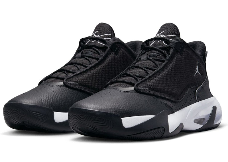 Jordan Max Aura 4 Black Metallic Silver