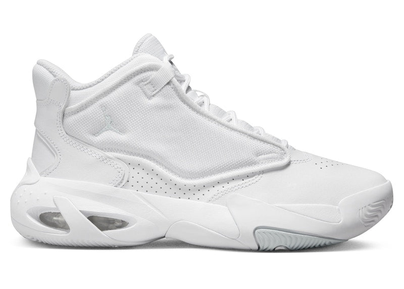 Jordan Max Aura 4 White Pure Platinum (GS)