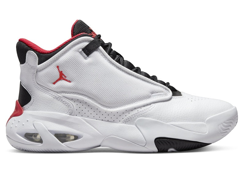 Jordan Max Aura 4 White Black University Red (GS)