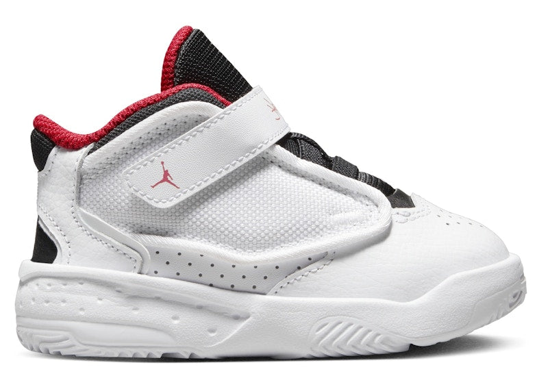 Jordan Max Aura 4 White Black University Red (TD)