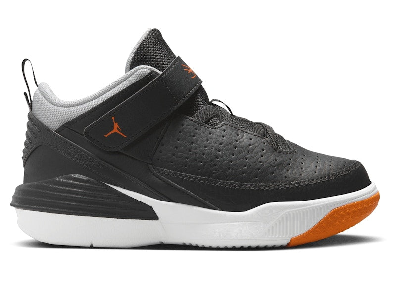 Jordan Max Aura 5 Black Wolf Grey White Magma Orange (PS)