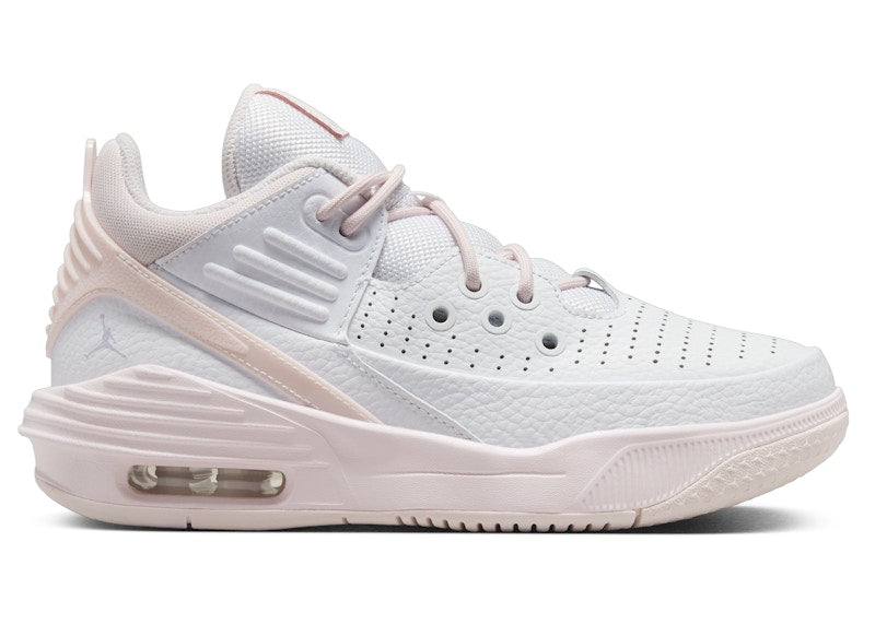 Jordan Max Aura 5 White Violet Frost Pink Wash (GS)