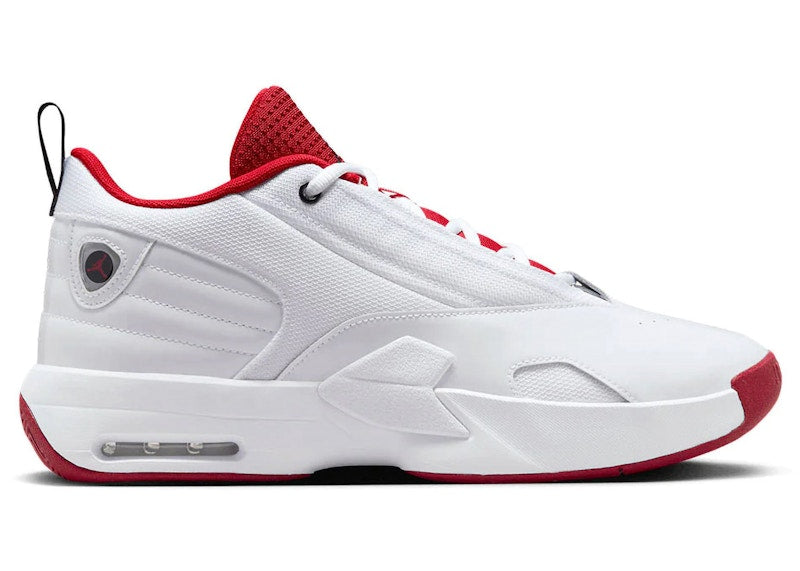 Jordan Max Aura 6 White Black Gym Red