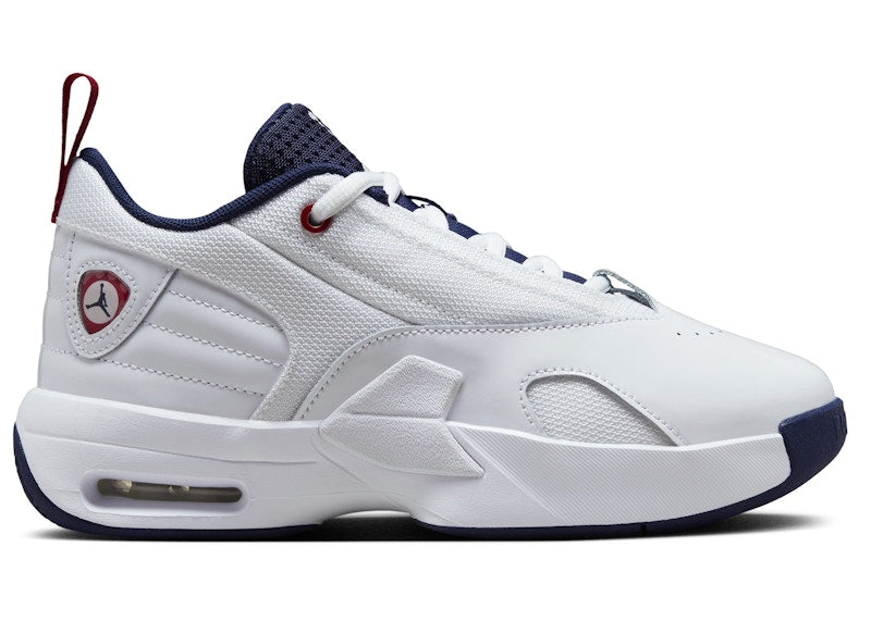 Jordan Max Aura 6 White Varsity Red Midnight Navy (GS)