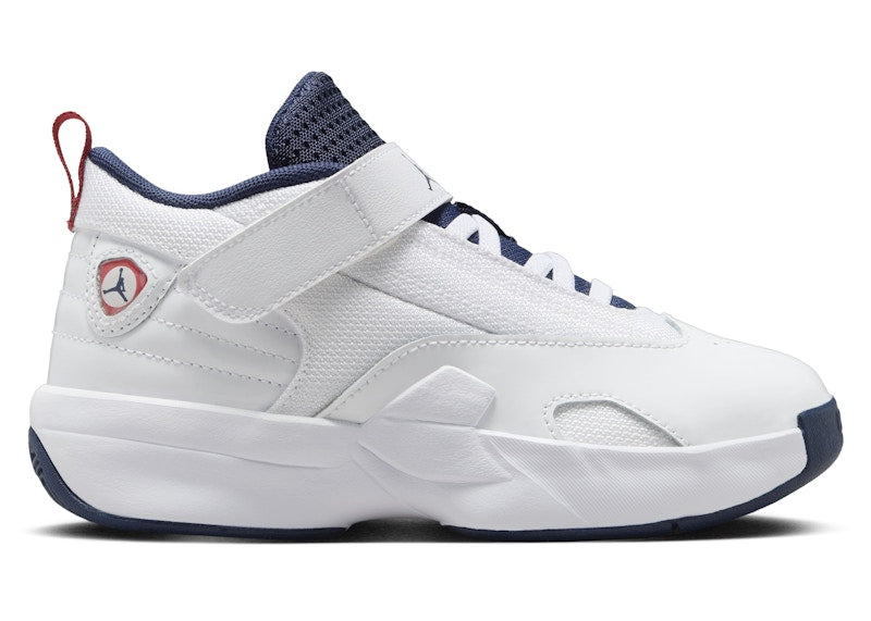 Jordan Max Aura 6 White Varsity Red Midnight Navy (PS)