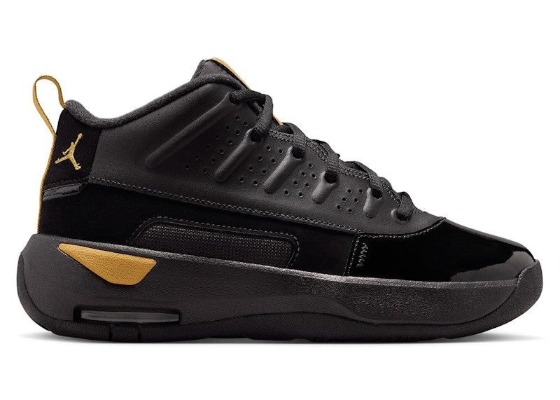 Jordan Max Aura 7 Black Metallic Gold (GS)