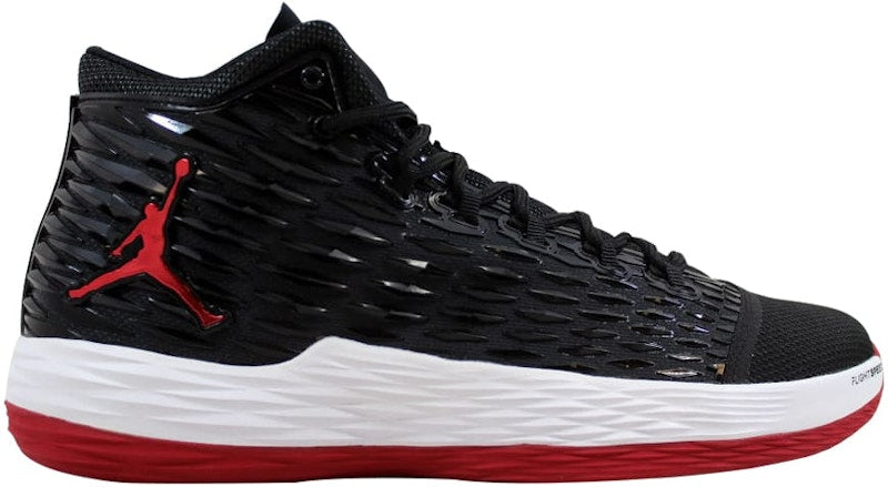 Jordan Melo M13 Black Gym Red White Anthracite