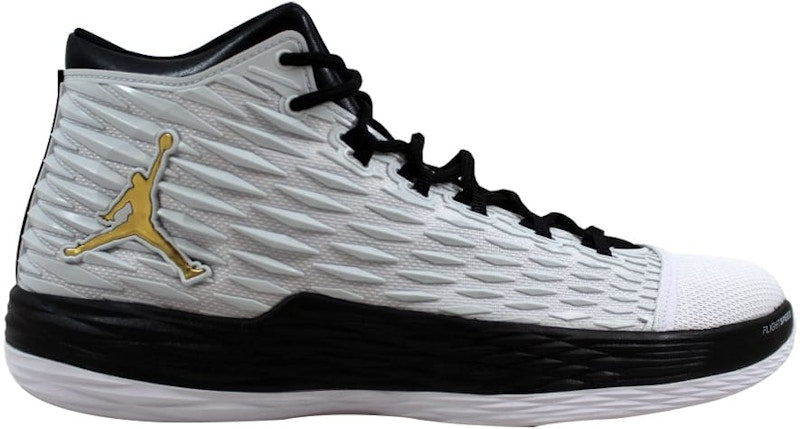 Jordan Melo M13 White Metallic Gold Black