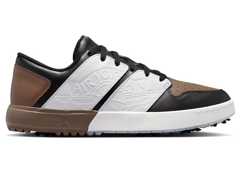 Jordan NU Retro 1 Golf Black Palomino White