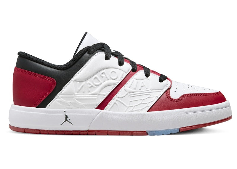 Jordan Nu Retro 1 Low Varsity Red White Black (GS)