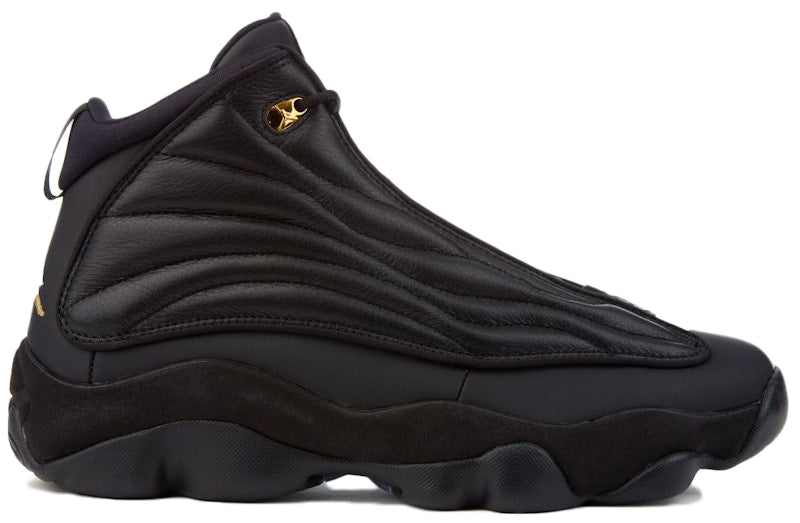 Jordan Pro Strong Black Metallic Gold