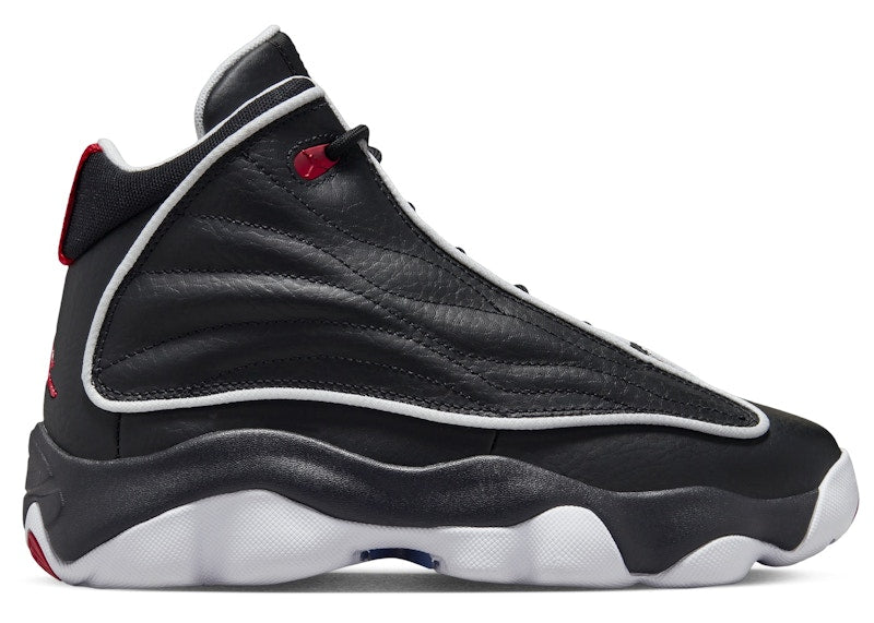 Jordan Pro Strong Black White University Red (GS)