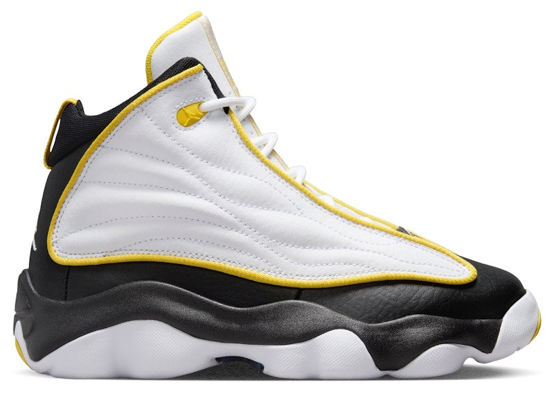 Jordan Pro Strong White Black Tour Yellow (GS)