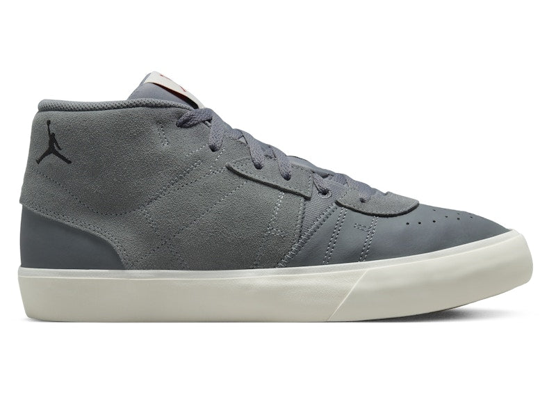 Jordan Series Mid Cool Grey Sail University Red Black