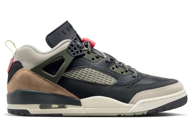 Jordan Spizike Low Anthracite Mango Cargo Khaki