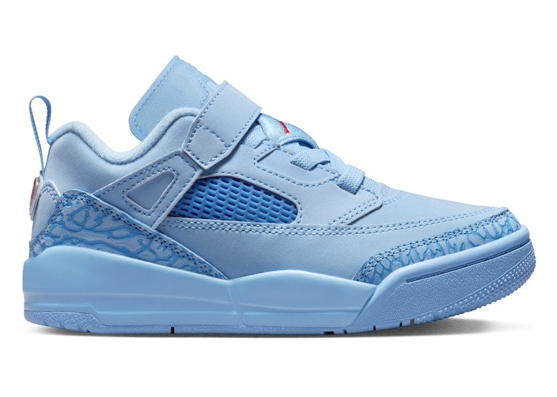 Jordan Spizike Low Football Blue University Red Fountain Blue (PS)