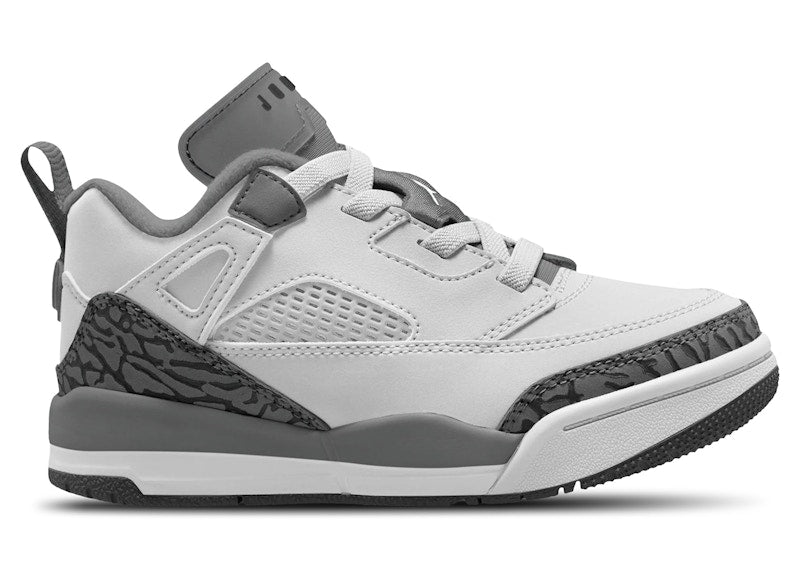 Jordan Spizike Low White Anthracite Wolf Grey Cool Grey (PS)