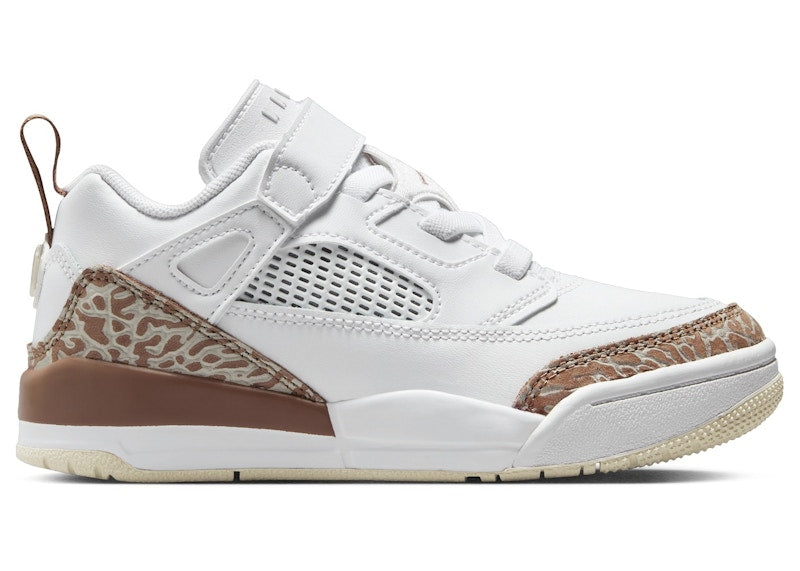 Jordan Spizike Low White Archaeo Brown Light Bone Pink Oxford (PS)