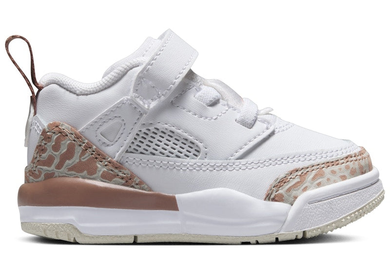 Jordan Spizike Low White Archaeo Brown Light Bone Pink Oxford (TD)