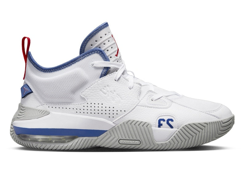 Jordan Stay Loyal 2 White University Red Light Smoke Grey True Blue