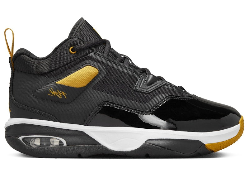 Jordan Stay Loyal 3 Black White Yellow Ochre (GS)