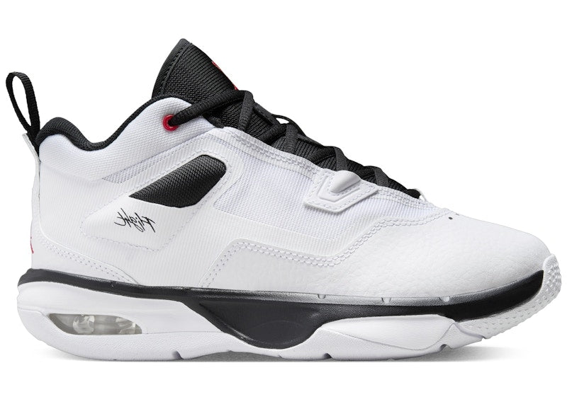 Jordan Stay Loyal 3 White Black University Red (GS)